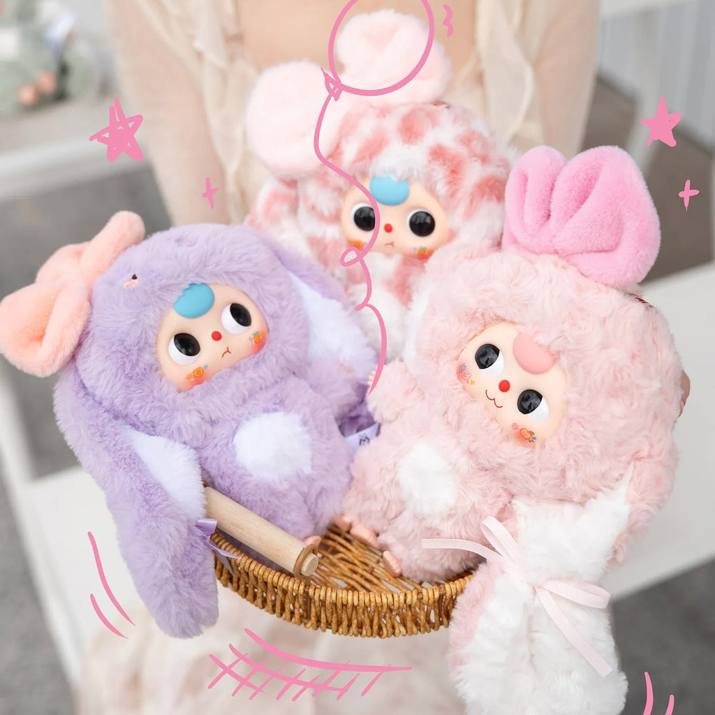 new Baby Three Bunny Return Series Plush Blind Box
