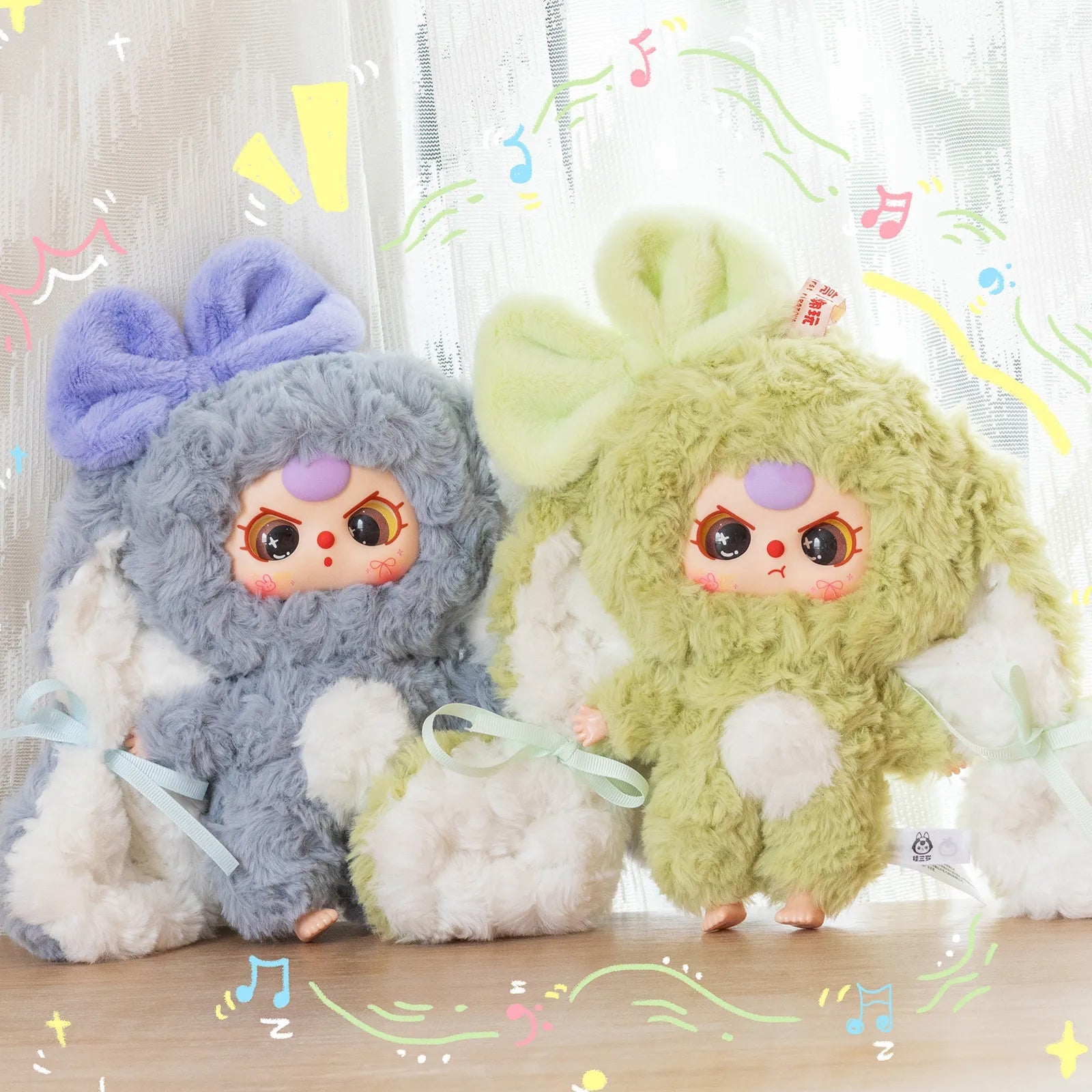 Baby Three Bunny Return Series Plush Blind Box