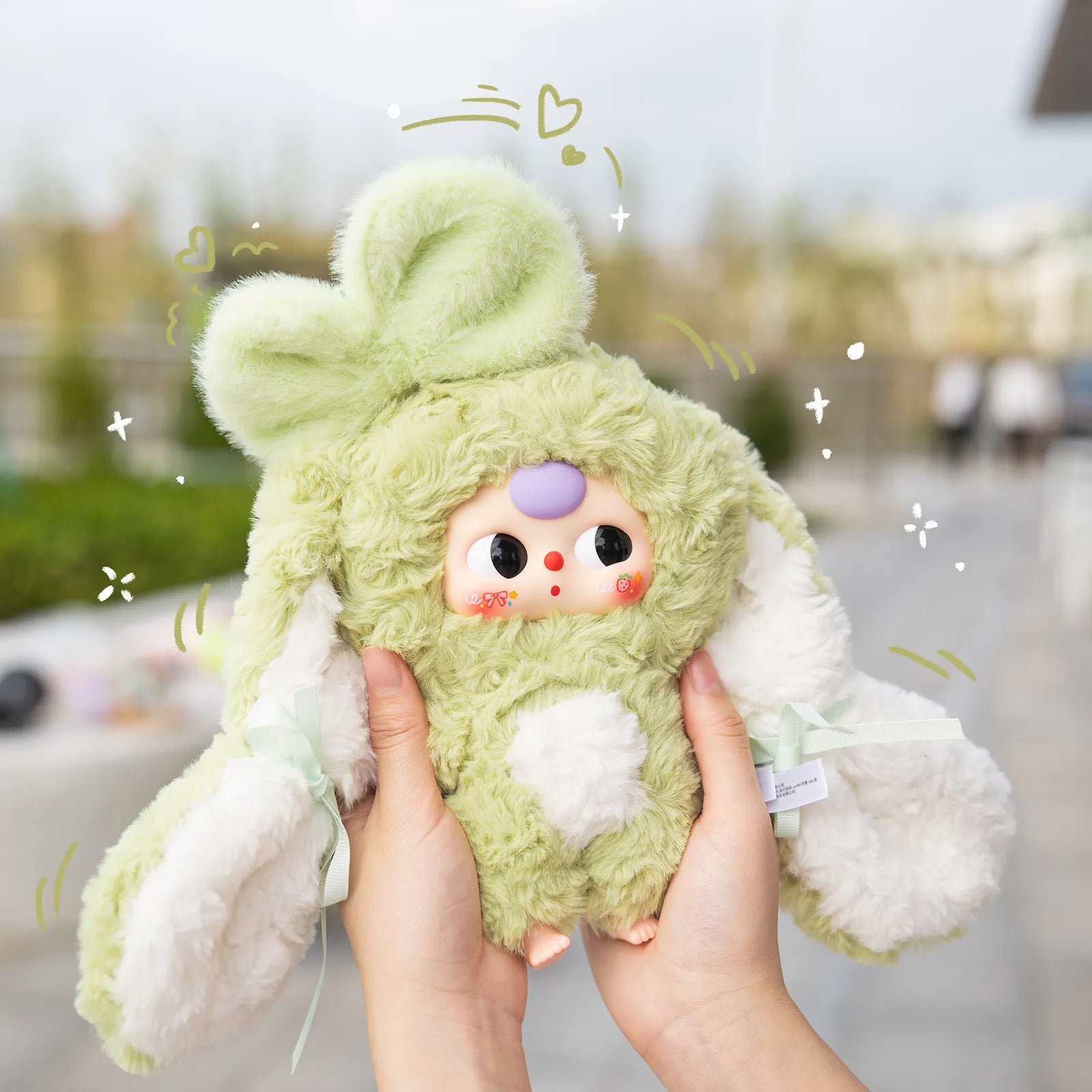 new Baby Three Bunny Return Series Plush Blind Box