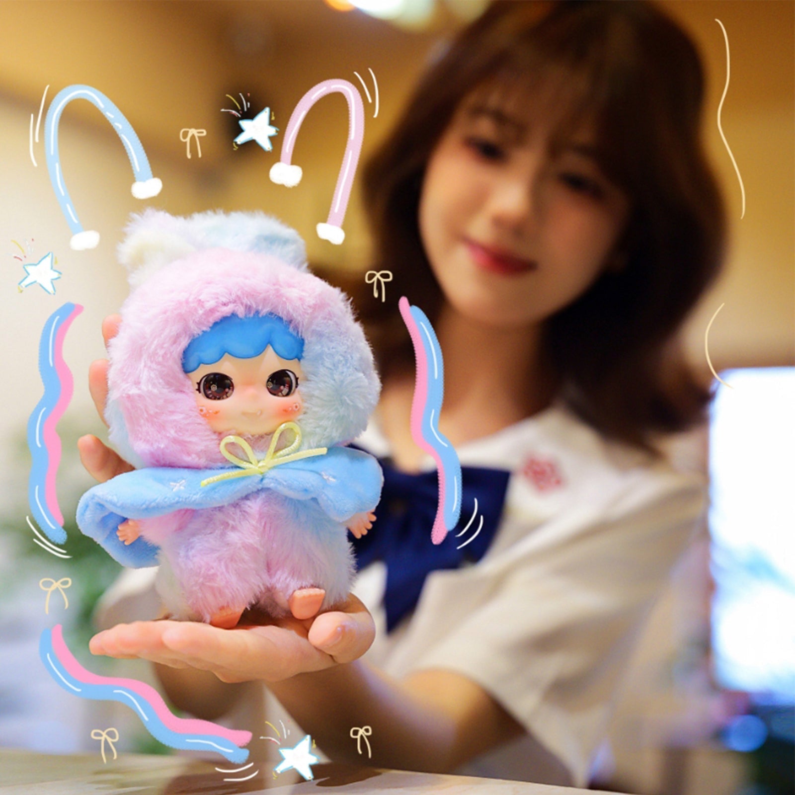 new  Baby Three Joymiya Promise Of Spring Series Plush Blind Box