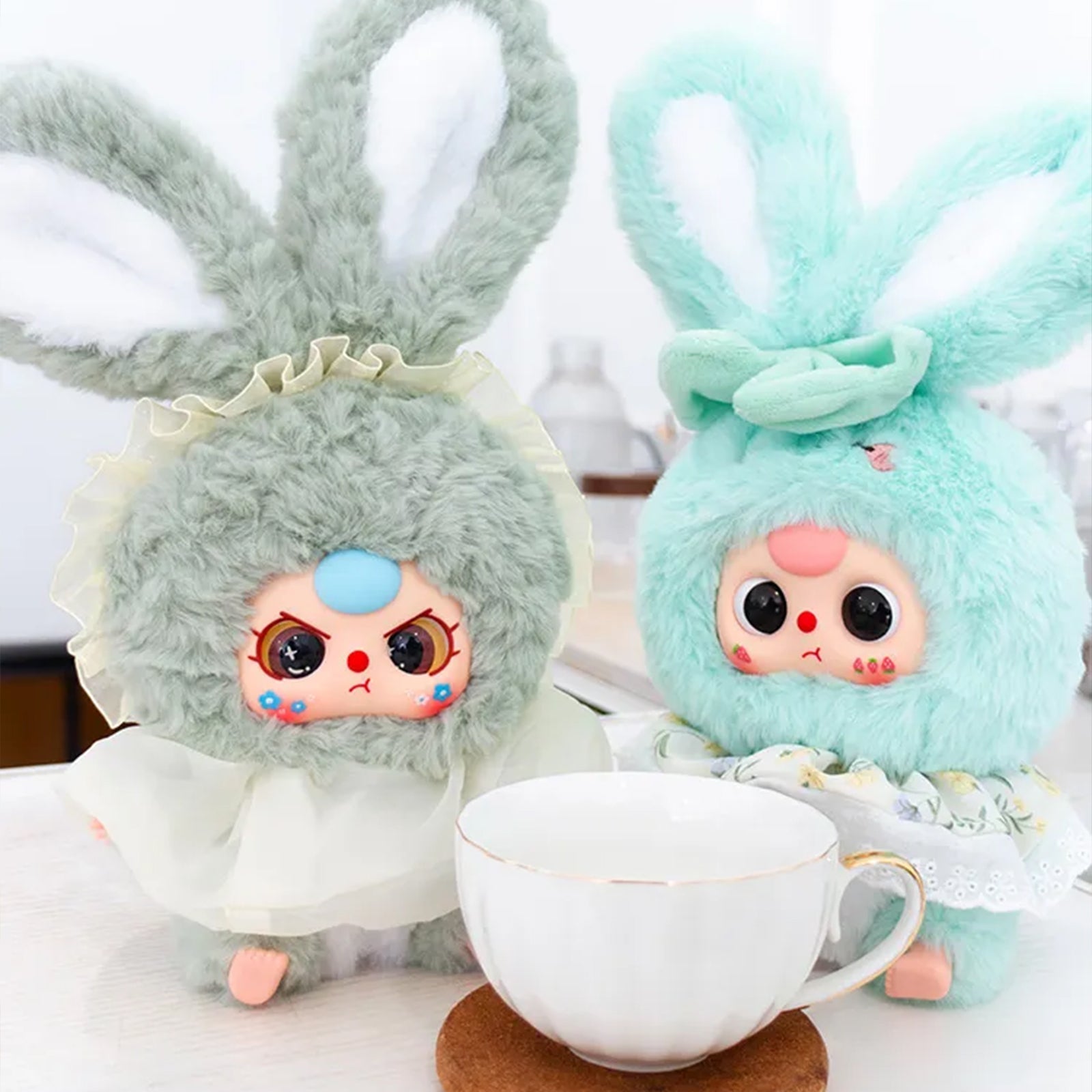 new Baby Three Lily Rabbit Town V2 Series Plush Blind Box