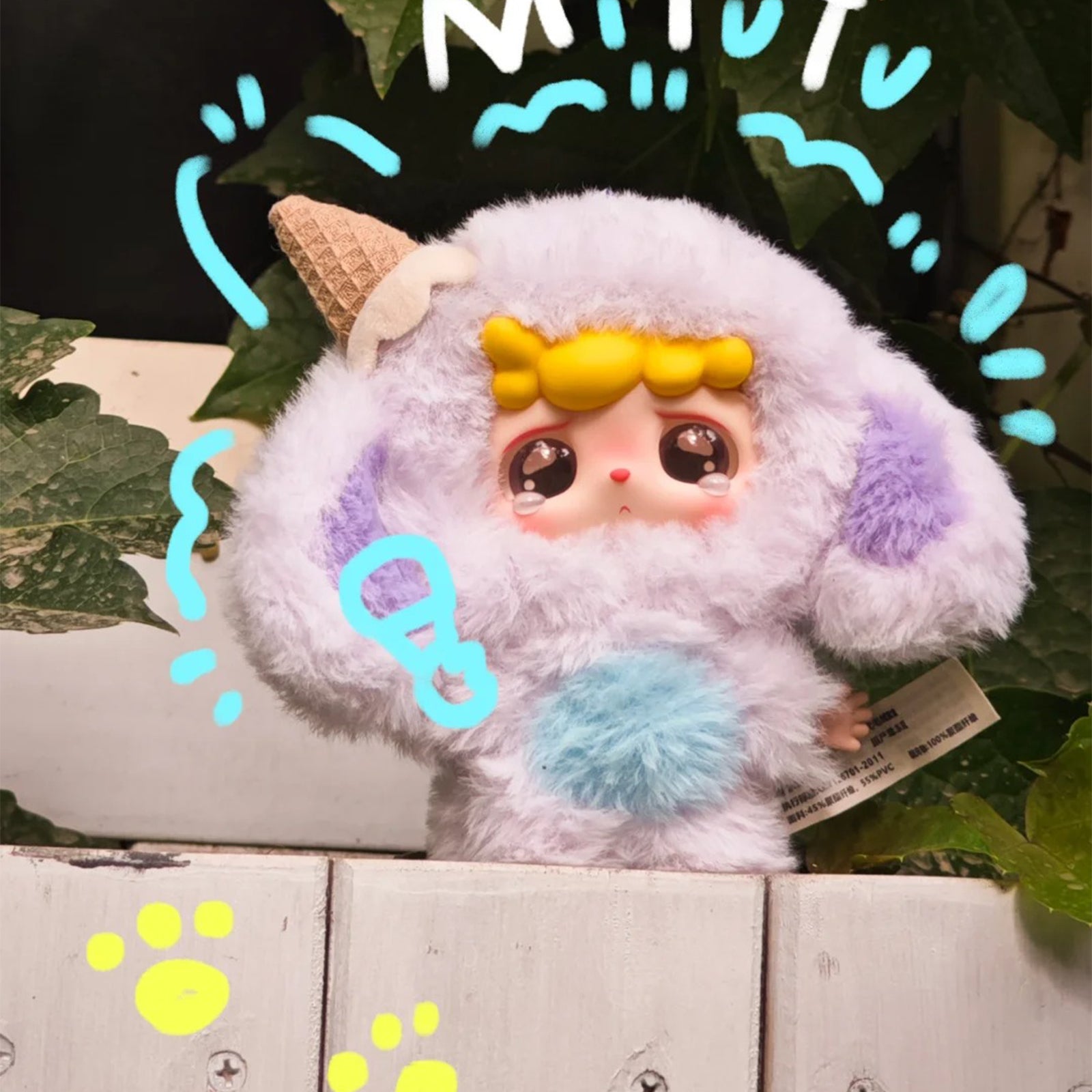 NEW Baby Three Mitutu and Hulala Series Plush Blind Box