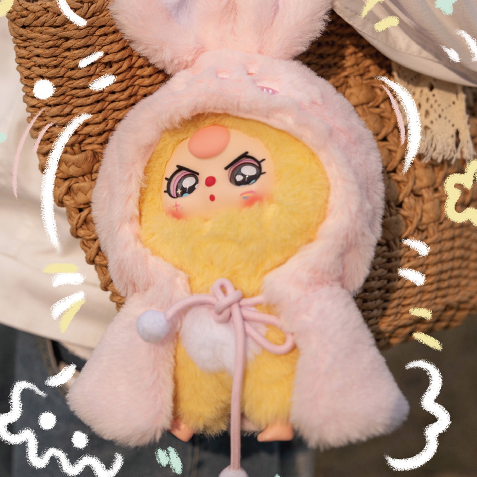 new Baby Three Not Your Hero Series Plush Blind Box