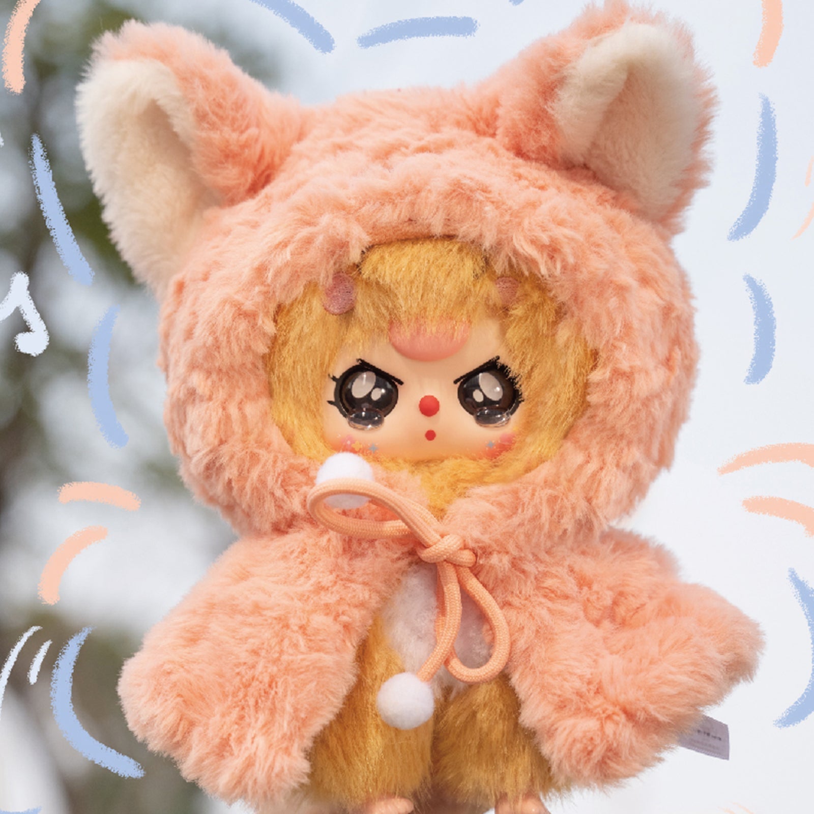 new Baby Three Not Your Hero Series Plush Blind Box