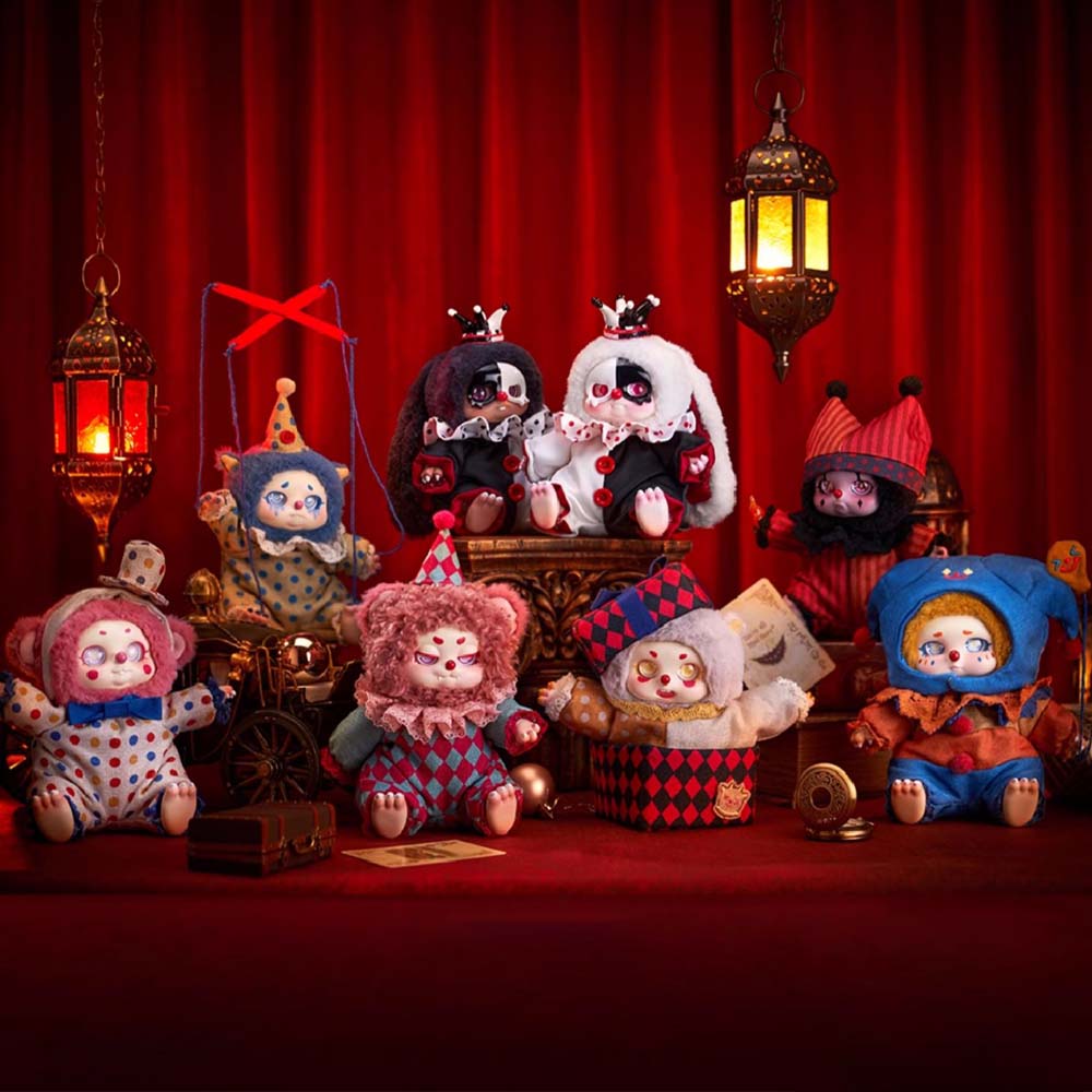 NEW Cino Dreamland Circus Series Plush Blind Box